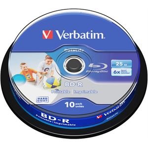 Verbatim Single Layer Datalife HTL (25GB) 6x