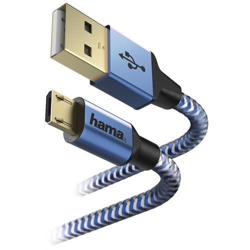 Hama Micro-USB-Kabel Reflected (1,5m)