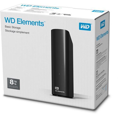 Western Digital WD Elements Desktop USB 3.0 (8TB)