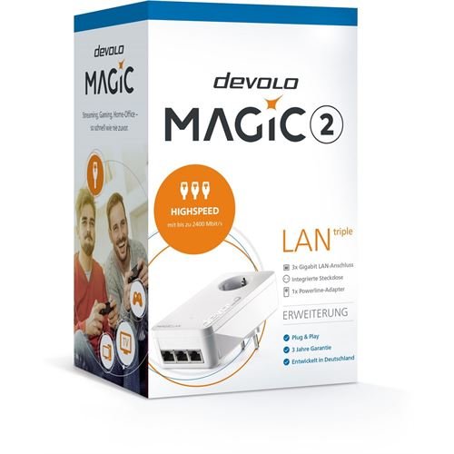 Devolo Magic 2 LAN triple Erweiterung 8502