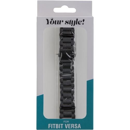Peter Jäckel Armband Edelstahl Chain für Fitbit Versa