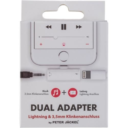 Peter Jäckel Lightning + 3,5mm Klinke Dual Ad.