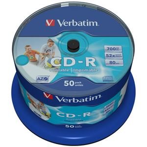 Verbatim CD-R AZO 52x 700MB (50er Spindel)