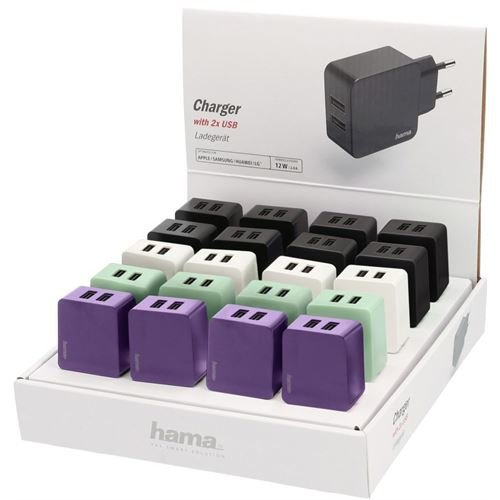 Hama Ladegerät Dual USB (2.4A)