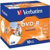 Verbatim DVD-R 4,7GB 16x Printable 10er